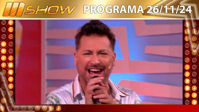 MSHOW - Programa del 26/11/24 - SHOW EN VIVO DE PABLO RUIZ