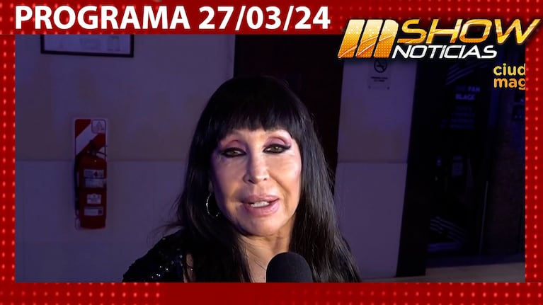 MSHOW - Programa del 27/03/24 - MORIA CASÁN EN LA AVANT PREMIER DE “COMO EL MAR”