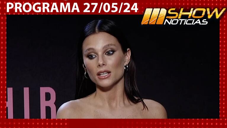 MSHOW - Programa del 27/05/24 - ENTREVISTA CON VALETINA ZENERE, LA PROTAGONISTA DE LA SERIE “NAHIR”