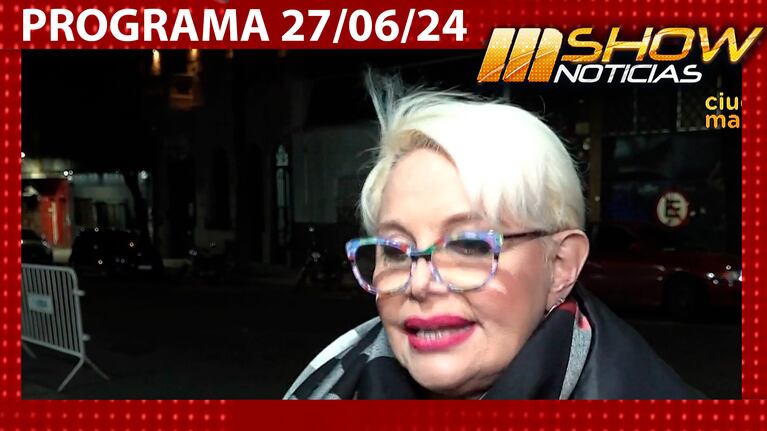 MSHOW - Programa del 27/06/24 EL PRESENTE DE CARMEN BARBIERI