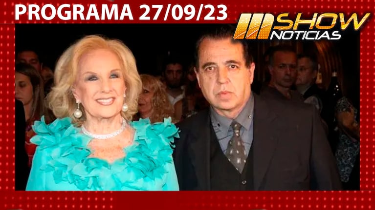 MSHOW - Programa del 27/09/23-MIRTHA LEGRAND, CÓMPLICE DE UNA FIESTA
