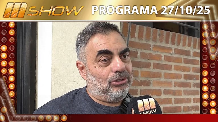 MSHOW - Programa del 27/10/25 ROBERTO MOLDAVSKY HABLA DEL PRESENTE DE SUS HIJOS EN EL STREAMING