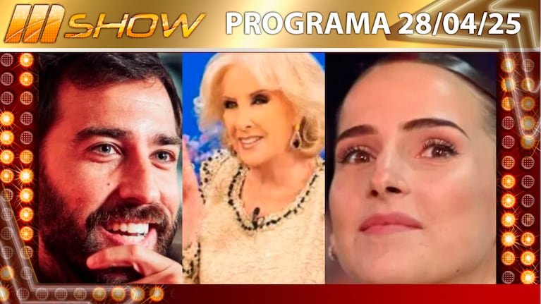 MSHOW - Programa del 28/04/25 MIRTHA LEGRAND HABLÓ DEL ¿ROMANCE? ENTRE SU NIETA Y NICO FRANCELLA