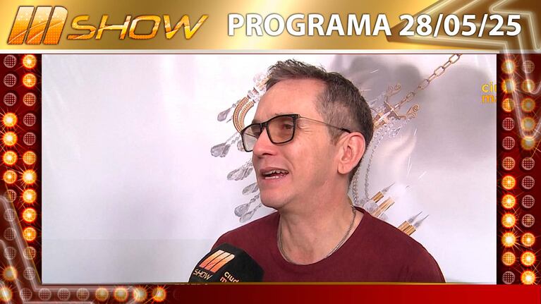 MSHOW - Programa del 28/05/25 DIEGO REINHOLD VUELVE A LA OBRA “LA FUNCIÓN QUE SALE MAL”