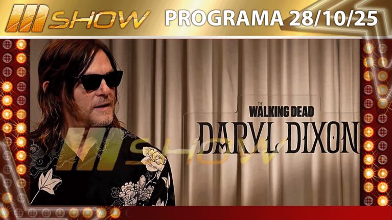 MSHOW - Programa del 28/10/25 ENTREVISTA CON NORMAN REEDUS PROTAGONISTA DE DARYL DIXON