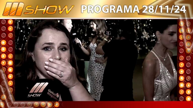 MSHOW - Programa del 28/11/24 - EL BLOOPER DE MALENA GUINZBURG EN PLENA NOTA