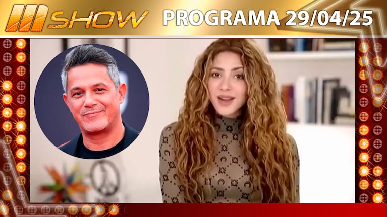 MSHOW - Programa del 29/04/25 SHAKIRA ANUNCIÓ QUE ALEJANDRO SANZ ESTARÁ EN SU SHOW DE ESTADOS UNIDOS
