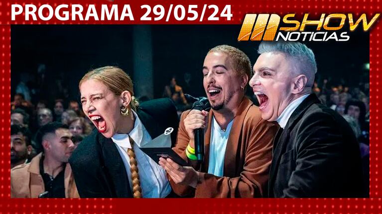 MSHOW - Programa del 29/05/24 - MIRANDA! SE LLEVÓ EL PREMIO GARDEL DE ORO
