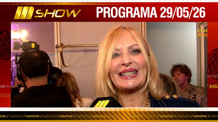 MSHOW - Programa del 29/05/26 YUYITO GONZÁLEZ ANUNCIÓ QUE VUELVE A LA TV POR LAS TARDES