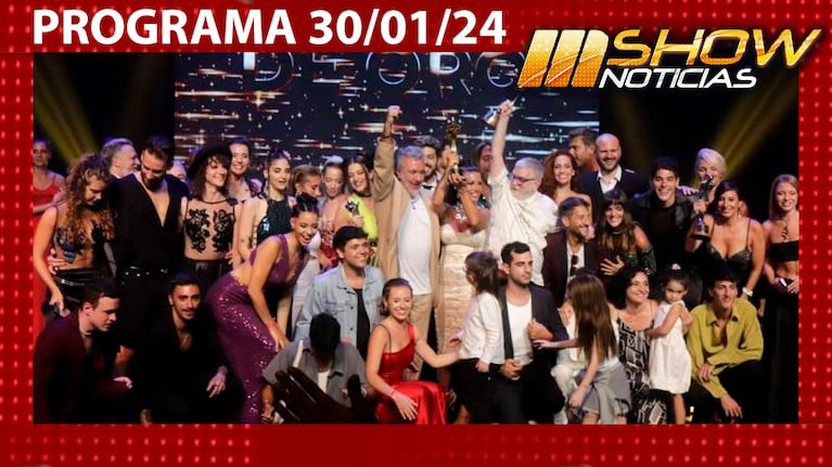 MSHOW - Programa del 30/01/24 - TODOS LOS GANADORES DE LOS PREMIOS CARLOS