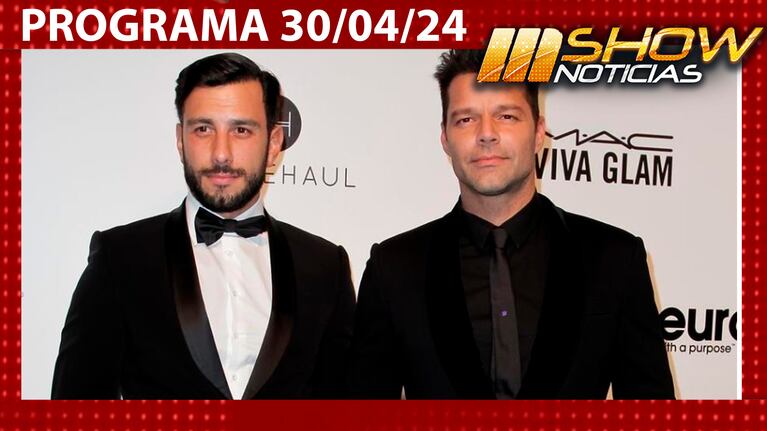 MSHOW - Programa del 30/04/24 - RICKY MARTIN FUE VISTO CON SU EX EN JAPÓN
