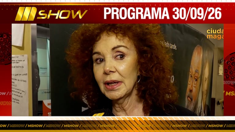 MSHOW - Programa del 30/09/26 PATRICIA PALMER CELEBRA EL ÉXITO DE “ADÁN Y EVA, UN AMOR DE AQUELLOS”