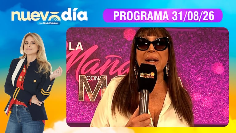 NUEVO DÍA - Programa del 31/08/26 MORIA CASÁN FASCINADA CON LA PARTICIPACIÓN DE SU HIJA EN LA SERIE