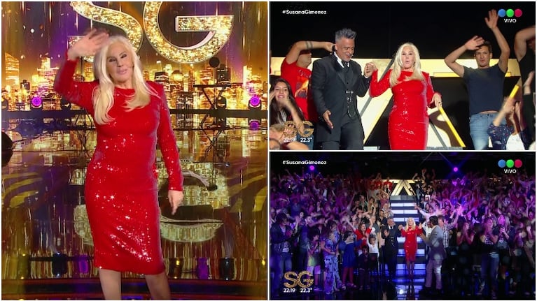 Susana Giménez abrió su último programa de 2019
