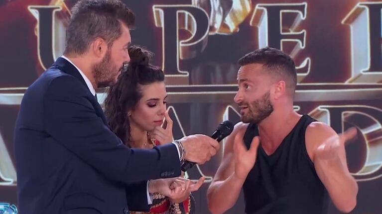 Martín Baclini y Cinthia Fernández debutaron en ShowMatch