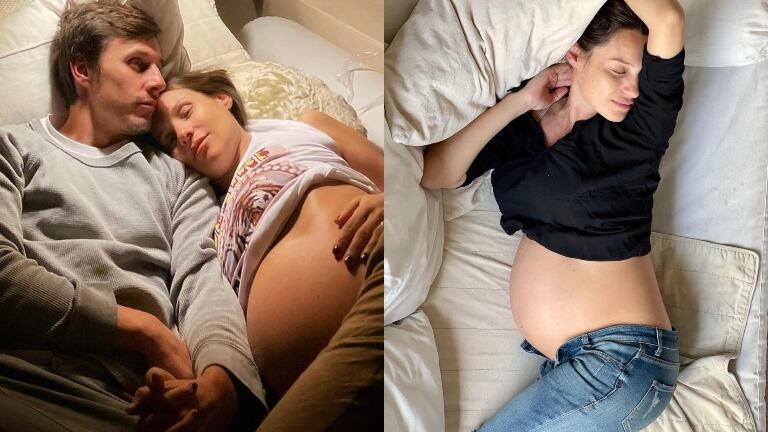 Pampita, feliz, a horas de dar a luz: "Estoy enamorada, embobada; con Robert no paramos de tocarla y besarla"