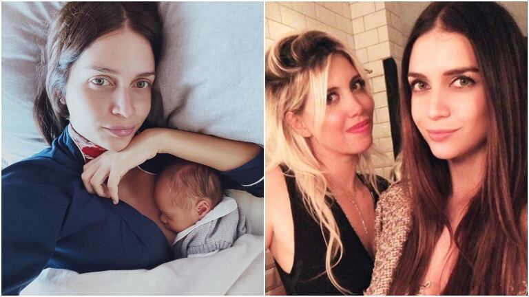 Zaira Nara compartió un video de las tiernas bombachitas de campo que heredó Viggo de los hijos de Wanda