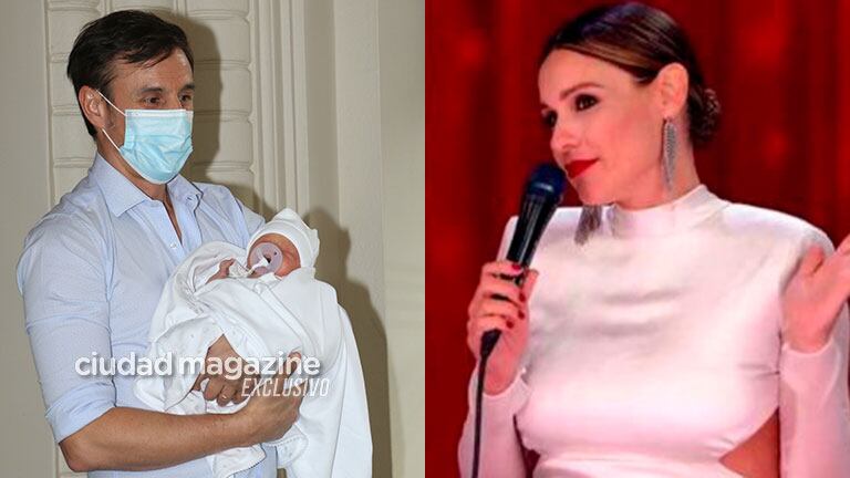Pampita reveló cómo se organizaron con las tareas de la beba con Roberto García Moritán