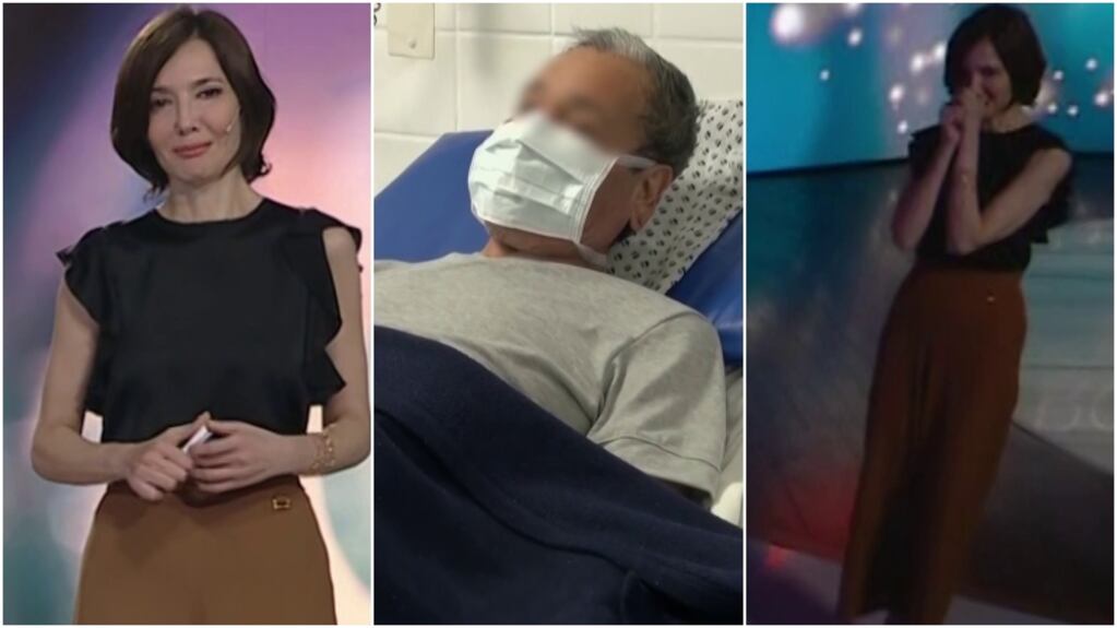 Cristina Pérez rompió en llanto en el vivo de Telefe Noticias