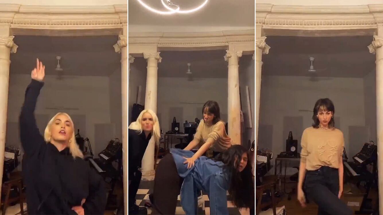 El sensual baile de Lali Espósito, Nathy Peluso y Úrsula Corberó: "Mis amigas son re nastis"