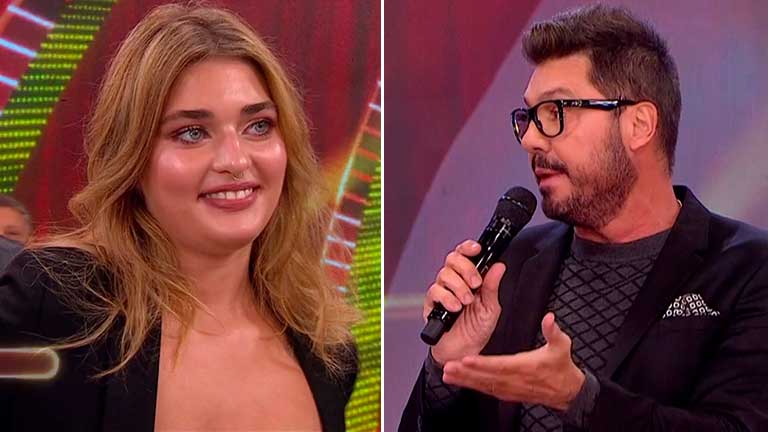 Martita Fort sorprendió con su presencia en La Academia