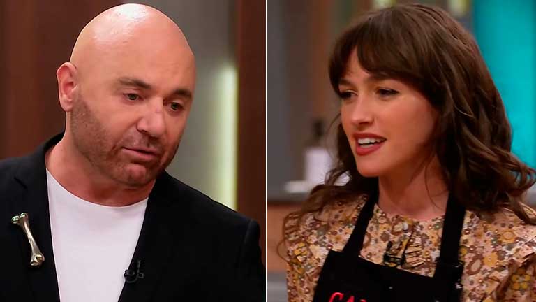 El duro cuestionamiento de Germán Martitegui a Cande Vetrano en MasterChef