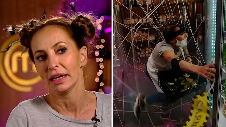 Analía Franchín y una accidentada visita al mercado de MasterChef Celebrity