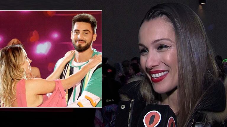 El reclamo de Pampita a Nico Occhiato por no querer bailar un lento con Sofía Pachano en el Súper Bailando