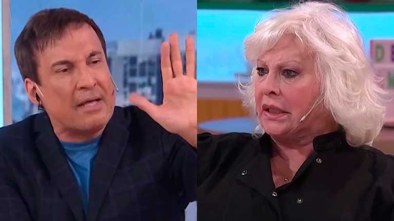 "Estoy cansada de que me calles": Luisa Albinoni explotó en vivo contra Pablo Vilouta