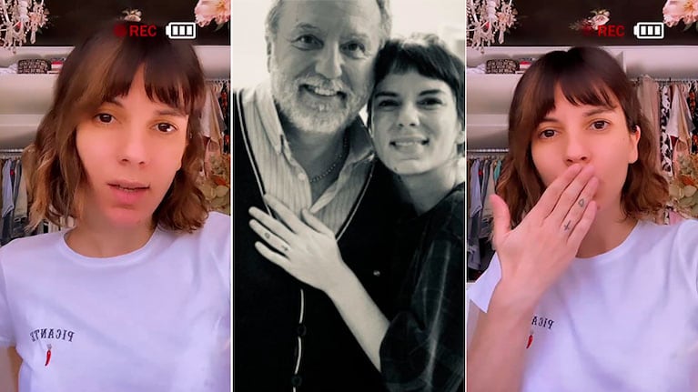 El emotivo mensaje de Gimena Accardi, a 18 días de la muerte de su papá: "De a poco estoy volviendo a la vida"