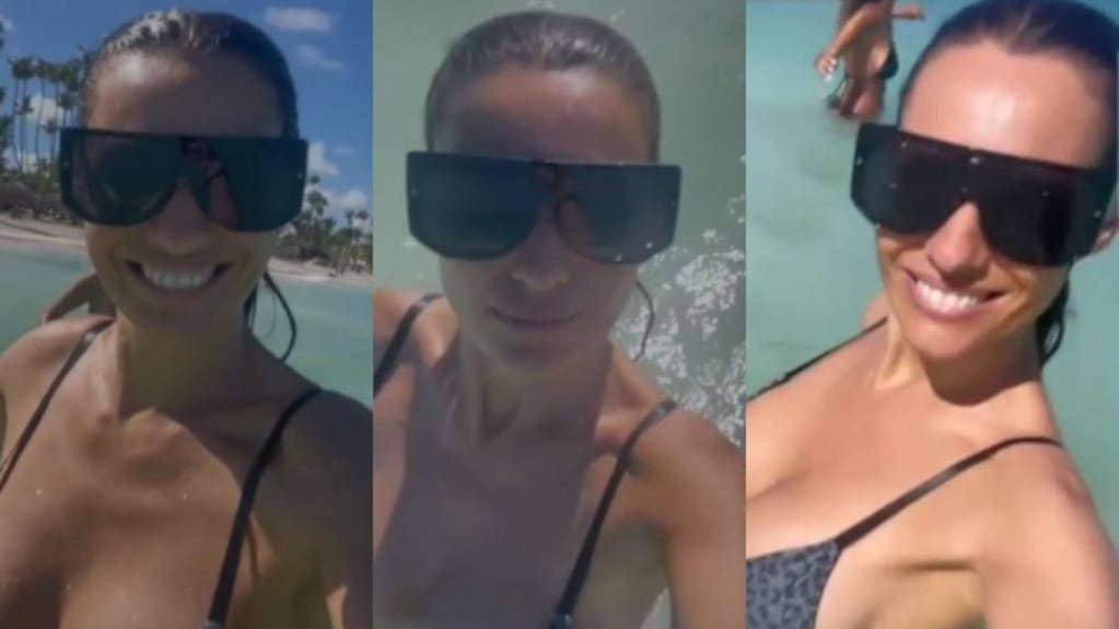 Pampita y un video desde la playa desde sus vacaciones familiares en Punta Cana