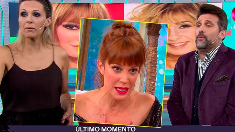 Miriam Lanzoni se fue enojada del piso de Hay que ver