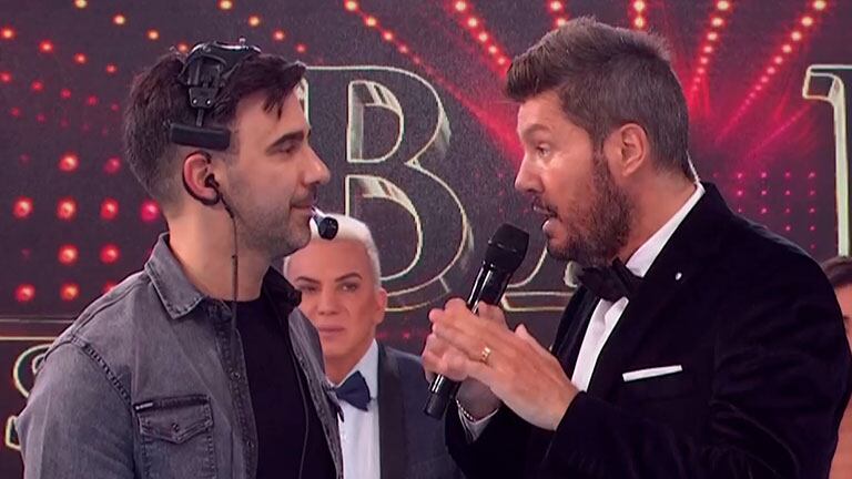 La chicana en vivo de Marcelo Tinelli a Federico Hoppe: “Responsabilizo a la producción; ¿ustedes se hacen cargo?”