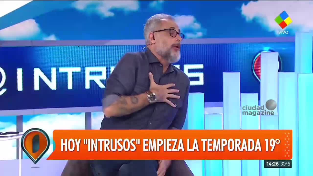 Jorge Rial explicó por qué decidió continuar con Intrusos tras poner en duda su continuidad