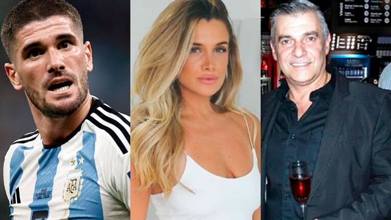 Horacio Homs desmintió las amenazas y criticó a Rodrigo de Paul