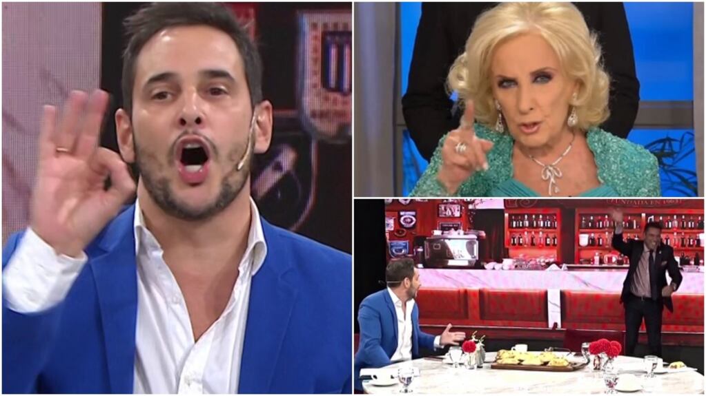 El chiste sobre Mirtha Legrand, la Parca y el coronavirus que hizo Rodrigo Lussich en Polémica en el bar