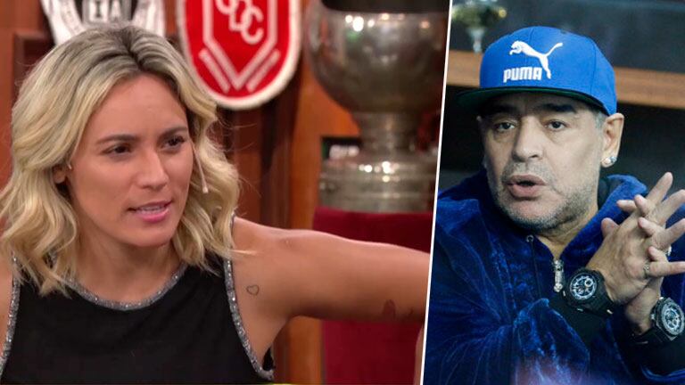 Firme respuesta de Rocío Oliva sobre el día que Diego Maradona pidió su detención