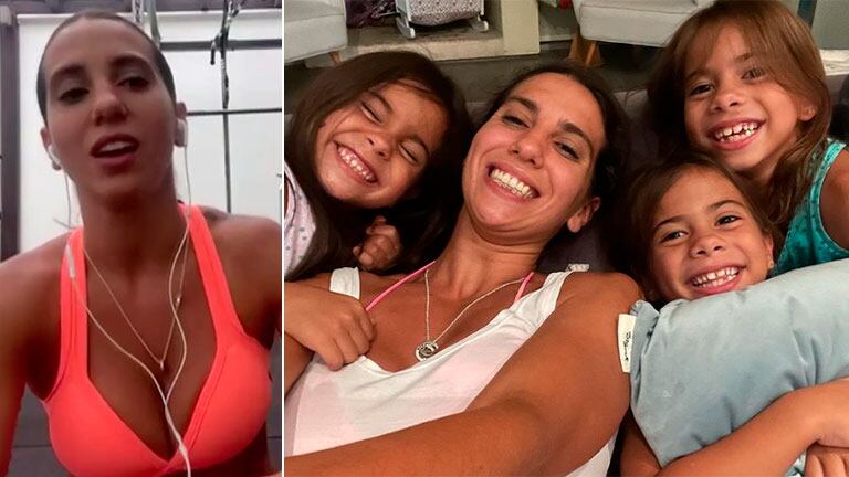 Cinthia Fernández reveló en LAM qué fue lo que más sufrió de la pandemia con sus hijas