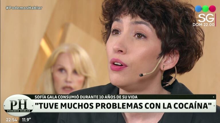 El dramático mea culpa de Sofía Gala al hablar de su relación con las drogas