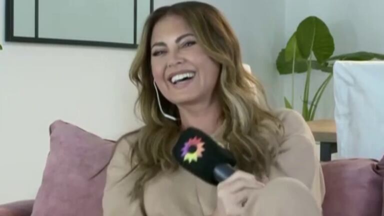 Silvina Luna bromeó en Momento D: "A mí dame parra"