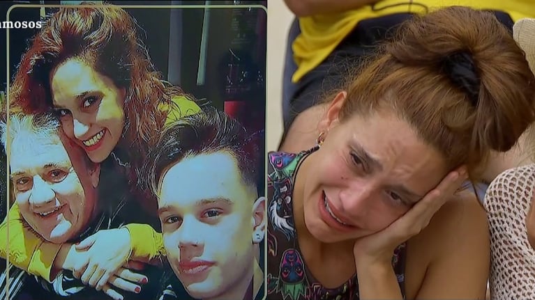 El llanto de Yasmín Corti al ver una foto de su papá en El Hotel de los Famosos 2: "Le agarró covid y lo perdí en la pandemia"