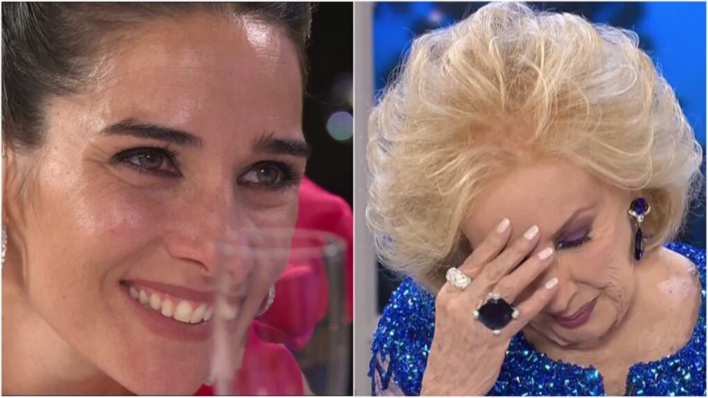 Mirtha Legrand, emocionada hasta las lágrimas, tras escuchar la carta que le dedicó Juana Viale en vivo