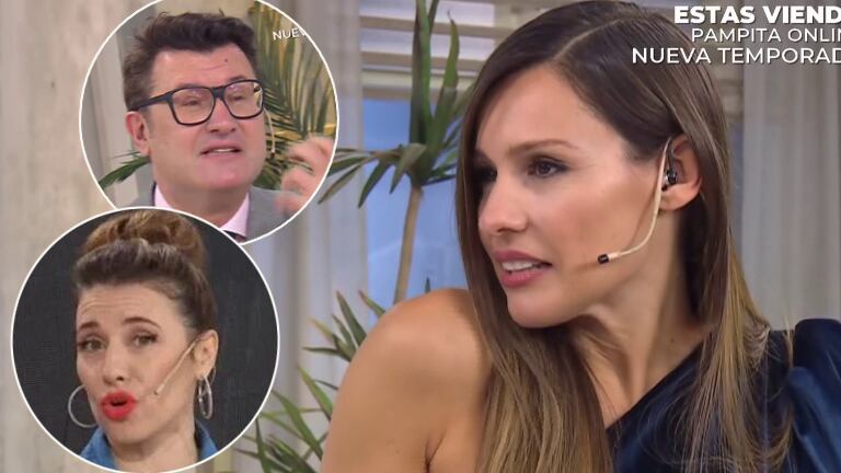 La frase que Gabriel Oliveri le dijo a Pampita por su pelea con Mariana Brey: "Nadie te dijo ‘para, loca, no llames, no lo hagas’"