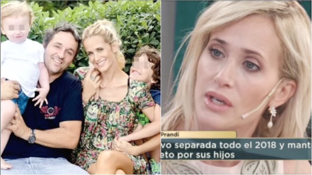 Julieta Prandi, a corazón abierto sobre su separación de Claudio Contardi