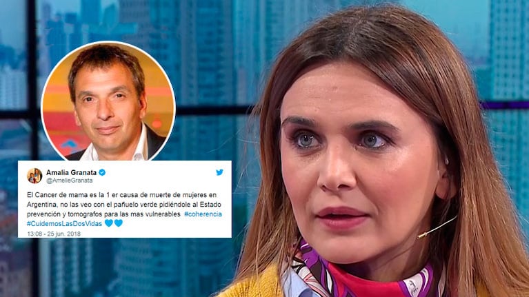 Fuerte respuesta de Amalia Granata tras ser desvinculada de elnueve: "Me están discriminando por mi ideología"