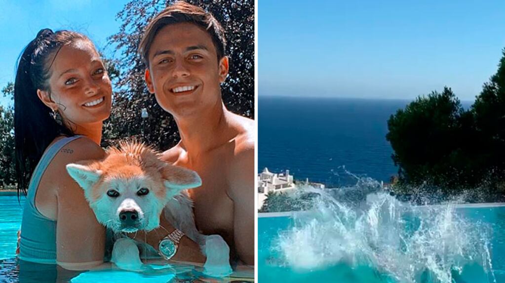 Las divertidas vacaciones de Paulo Dybala y Oriana Sabatini en Ibiza