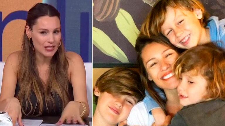 Pampita reveló el singular modo en el que uno de sus hijos se pone una prenda ¡desde que nació!
