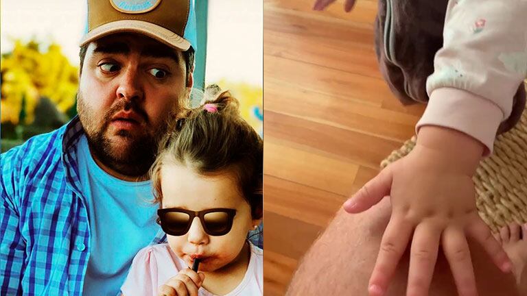 Darío Barassi y su hija, Emilia, enternecieron las redes sociales con un emocionante video