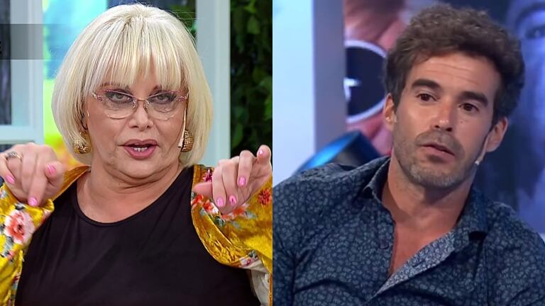 Carmen Barbieri recordó una burla que le hizo Nicolás Cabré: "Gritaba ‘¡se cayó la gorda!’"