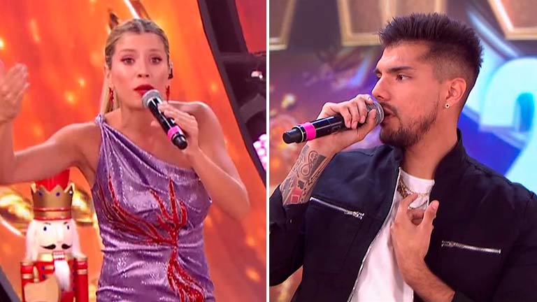 Laurita Fernández mantuvo un duro entredicho con Tyago Griffo en Cantando 2020